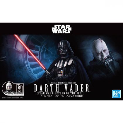 BANDAI Star Wars Darth Vader (Return of the Jedi) 1/12 scale Plastic Model Kit