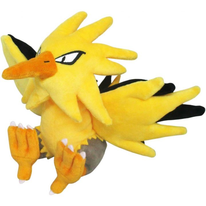 Sanei Pokemon Collection PP189 Thunder (Zapdos) Plush, Small