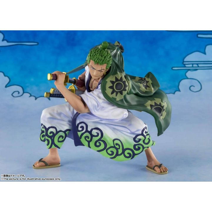 BANDAI Figuarts Zero One Piece Wa no Kuni - Roronoa Zoro (Zorojuro) Figure