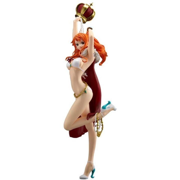 BANDAI - ONE PIECE STAMPEDE - FLAG DIAMOND SHIP NAMI Figure