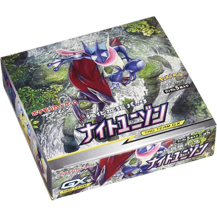 POKEMON - Sun & Moon Pack di espansione POKEMON CARD (Tag Team GX) - Night Unison BOX