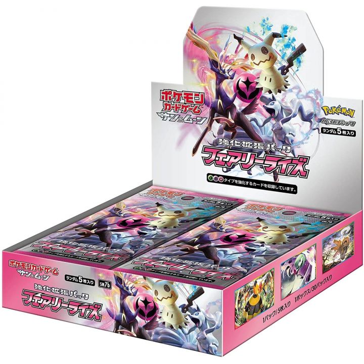 POKEMON CARD Sun & Moon Reinforcement Expansion Pack - Fairy Rise BOX