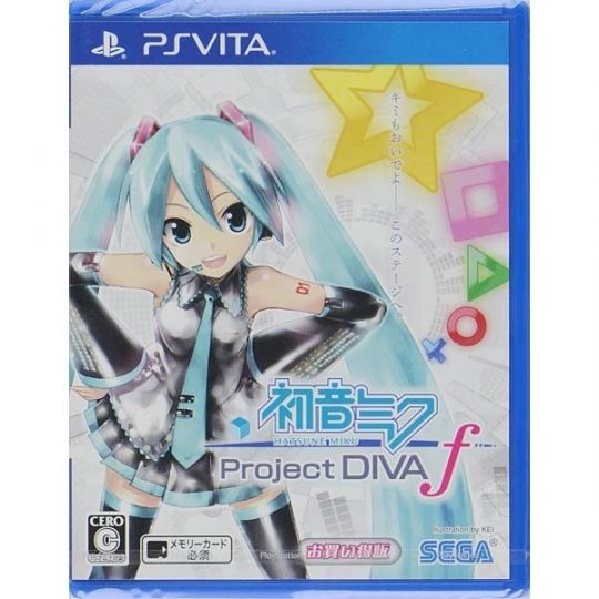 Sega Hatsune Miku Project DIVA f the latest version [PS Vita software]