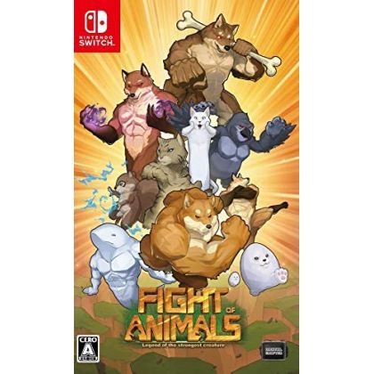 Lucha de animales de...