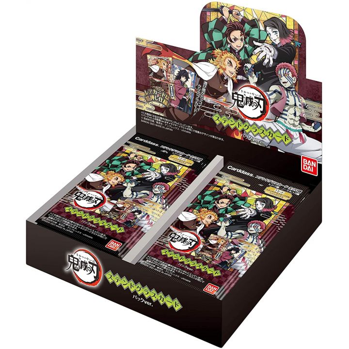 Tarjeta de vitral de Demon Slayer