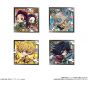 BANDAI Kimetsu no Yaiba (Demon Slayer) - Deformed Seal Sticker Wafer Collection 2 BOX (Set of 20)
