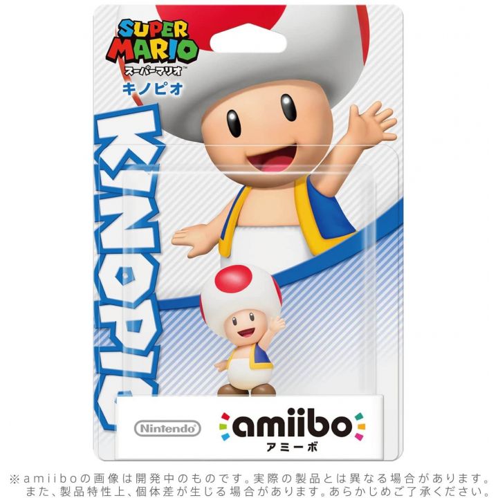 NINTENDO Amiibo - Toad (Série de Super Mario)