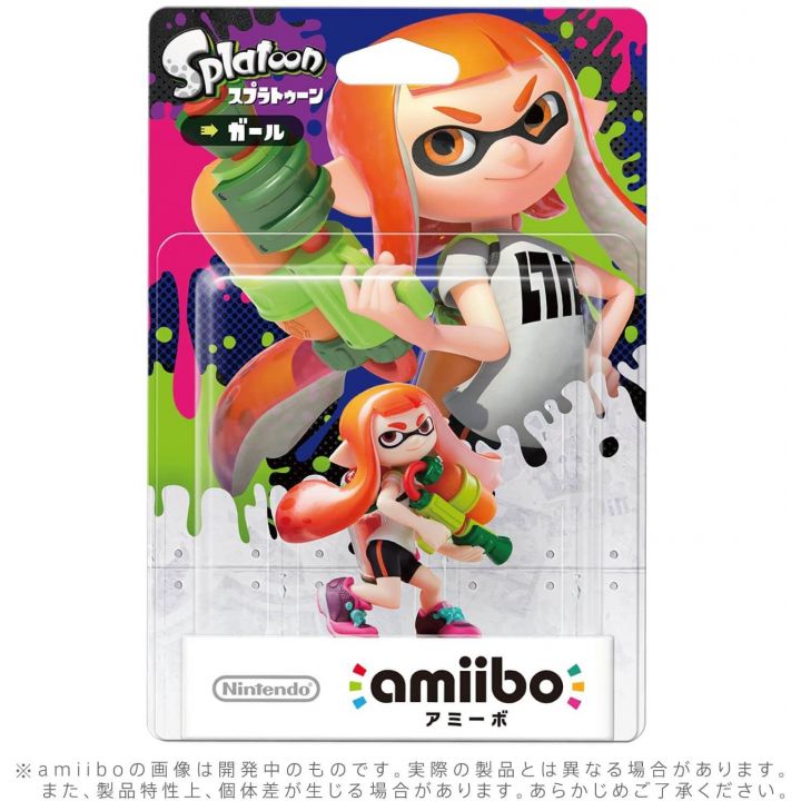 NINTENDO Amiibo - Fille Inkling (Splatoon)