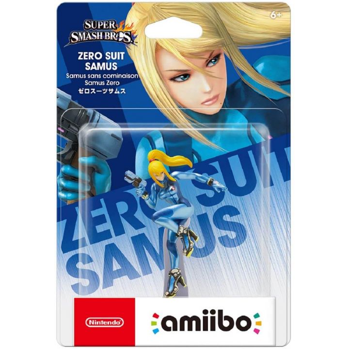 NINTENDO Amiibo - Samus Sans Combinaison (Super Smash Bros.)