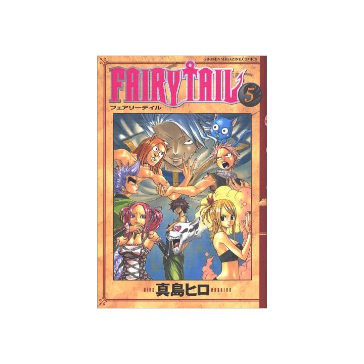 Fairy Tail vol.5 - Kodansha Comics (version japonaise)