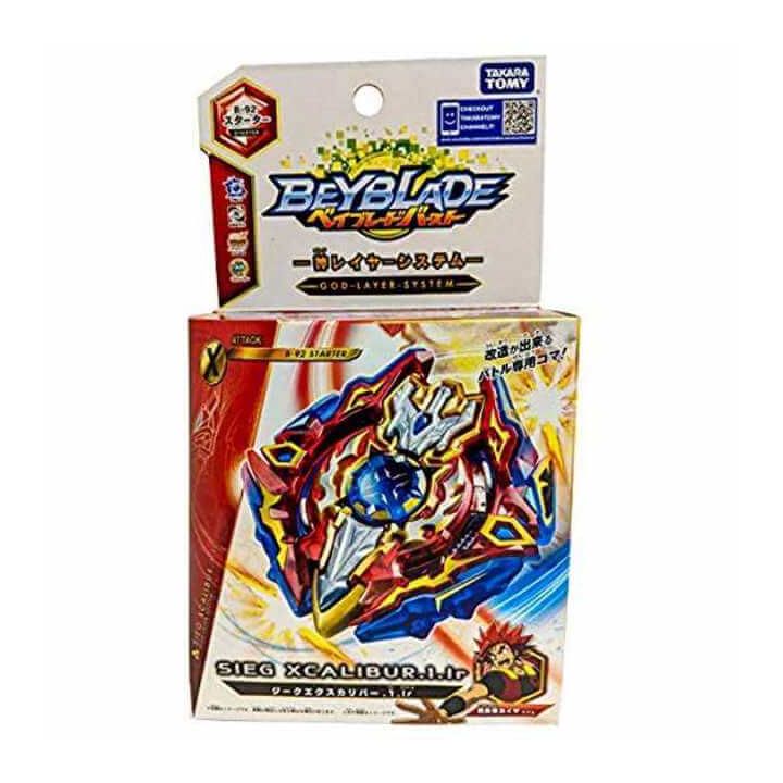 TAKARA TOMY Beyblade Burst B-92 Starter setSieg Excalibur. 1.Ir