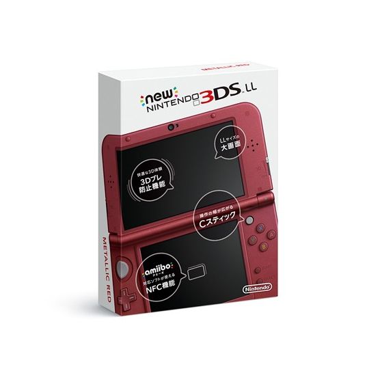 NINTENDO - New Nintendo 3DS LL Metallic Red