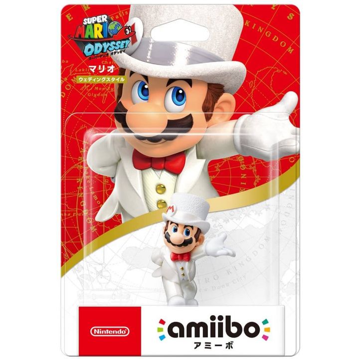 NINTENDO Amiibo - Mario Wedding Outfit (Série de Super Mario Odyssey)