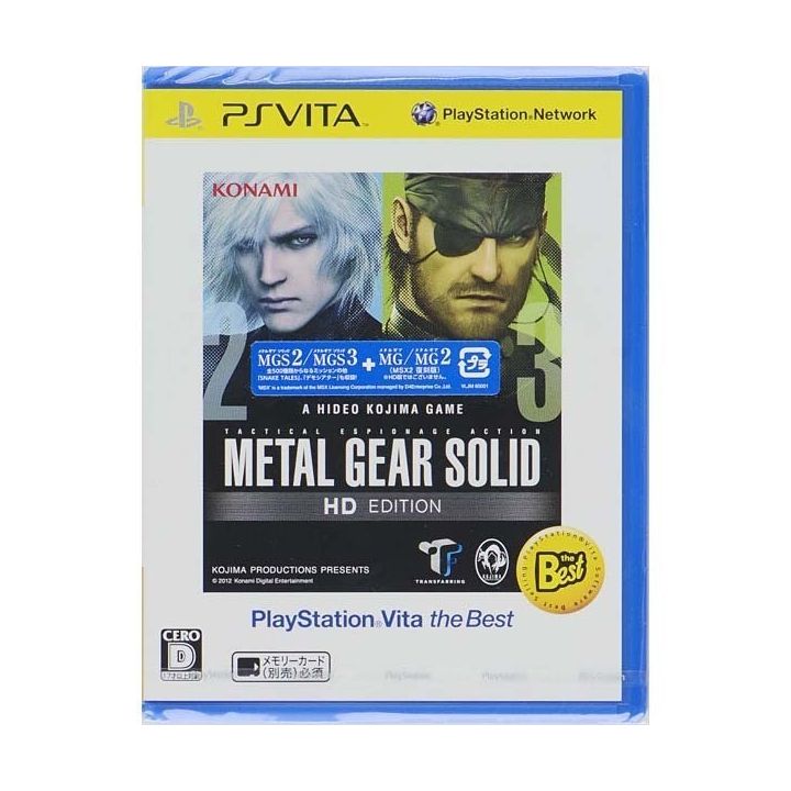 kaste klatre Er velkendte Konami Metal Gear Solid HD Edition Playstation Vita the Best PSVita