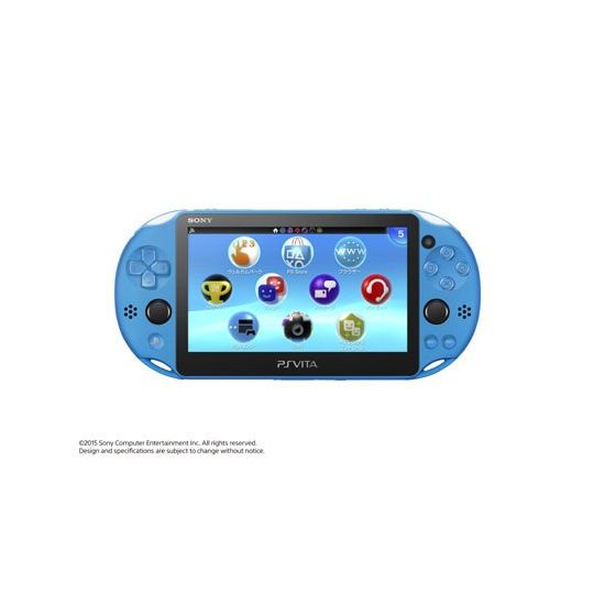 SCE Sony Computer Entertainment Inc. Modèle PlayStation Vita Wi-Fi Aqua Blue [PS Vita corps PCH-2000ZA23]