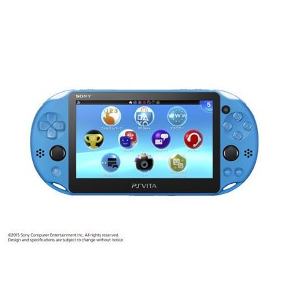 SCE Sony Computer Entertainment Inc. Modèle PlayStation Vita Wi-Fi Aqua Blue [PS Vita corps PCH-2000ZA23]