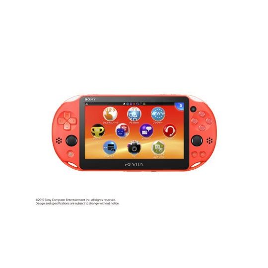 SCE Sony Computer Entertainment Inc. PlayStation Vita Wi-Fi modèle orange néon [PS Vita corps PCH-2000ZA24]