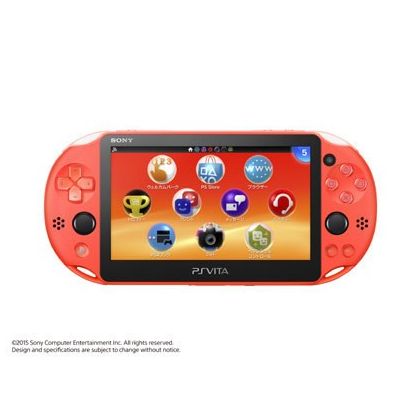 SCE Sony Computer Entertainment Inc. PlayStation Vita Wi-Fi modèle orange néon [PS Vita corps PCH-2000ZA24]