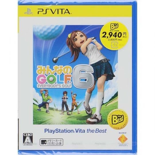 SCE Everybody's Gold 6   PlayStationVita the Best [PS Vita software]