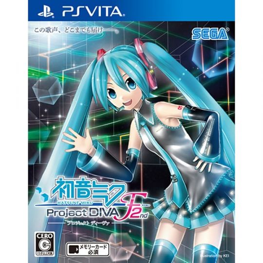 Sega Vocaloid Project Diva F 2nd [ps vita software]