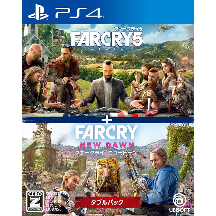 UBISOFT - Far Cry 5 + Far Cry New Dawn Double Pack for Sony Playstation PS4