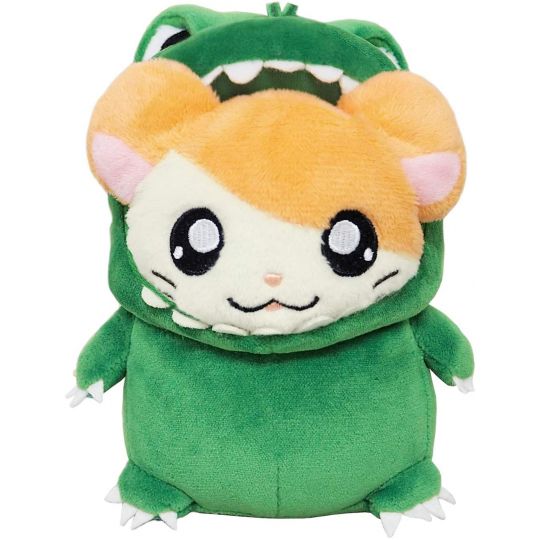 SANEI Hamtaro - Godzihamkun Green Plush (S)