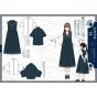 Artbook - Modern creative Japanese clothes - Kagetsu Illustration works