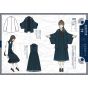 Artbook - Modern creative Japanese clothes - Kagetsu Illustration works