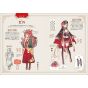 Artbook - Retro-modern kimono girl - Character design book