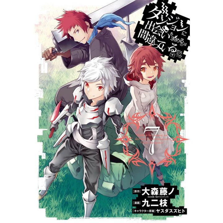 Is It Wrong to Try to Pick Up Girls in a Dungeon? vol.7 -Young Gangan Comics(version japonaise)