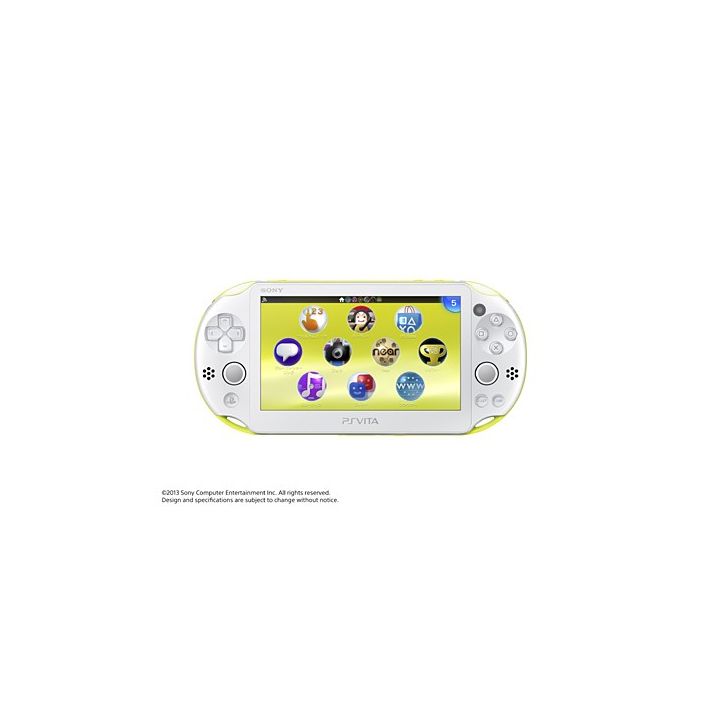 SCE Sony Computer Entertainment Inc. PlayStation Vita Wi-Fi vert lime / blanc PCH-2000ZA13