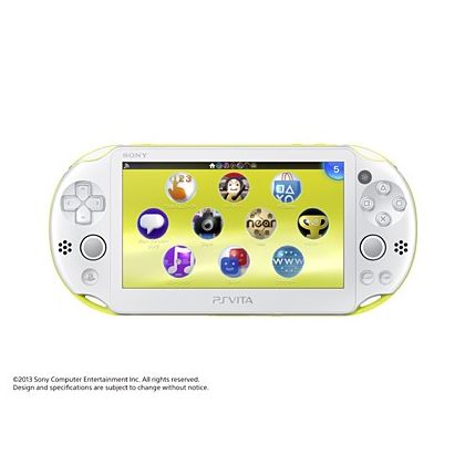 SCE Sony Computer Entertainment Inc. PlayStation Vita Wi-Fi vert lime / blanc PCH-2000ZA13