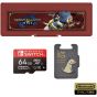 HORI - AD19-001 Monster Hunter Rise microSD Card 64GB & Card Case for Nintendo Switch