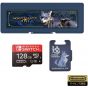 HORI - AD20-001 Monster Hunter Rise microSD Card 128GB & Card Case for Nintendo Switch