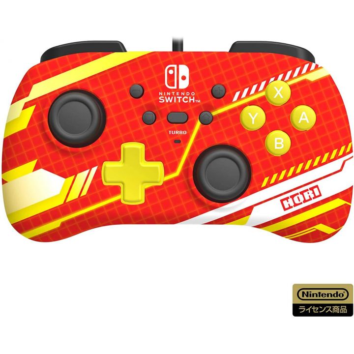 HORI NSW-255 Mechanic Red Mini Pad Controller for Nintendo Switch