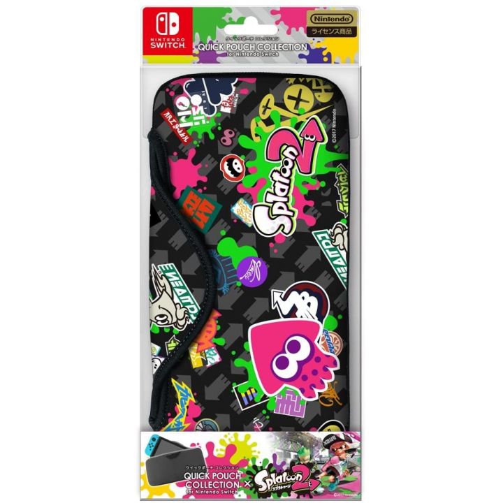 Keys Factory CQP-001-2 Quick Pouch Collection For Nintendo Switch Splatoon 2 Type-B