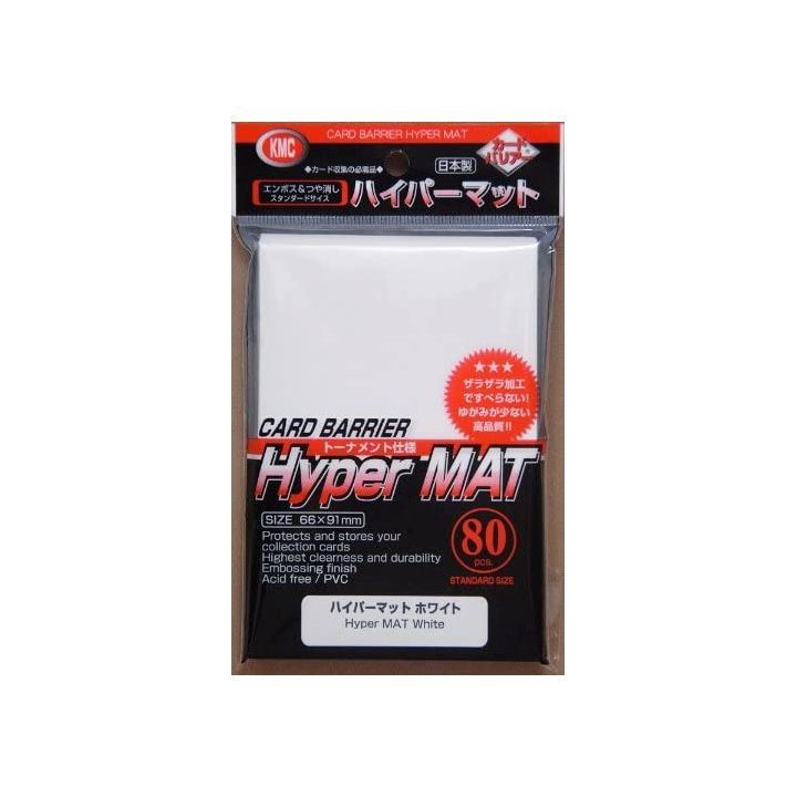 KMC - Barriera per schede Hyper Matte White