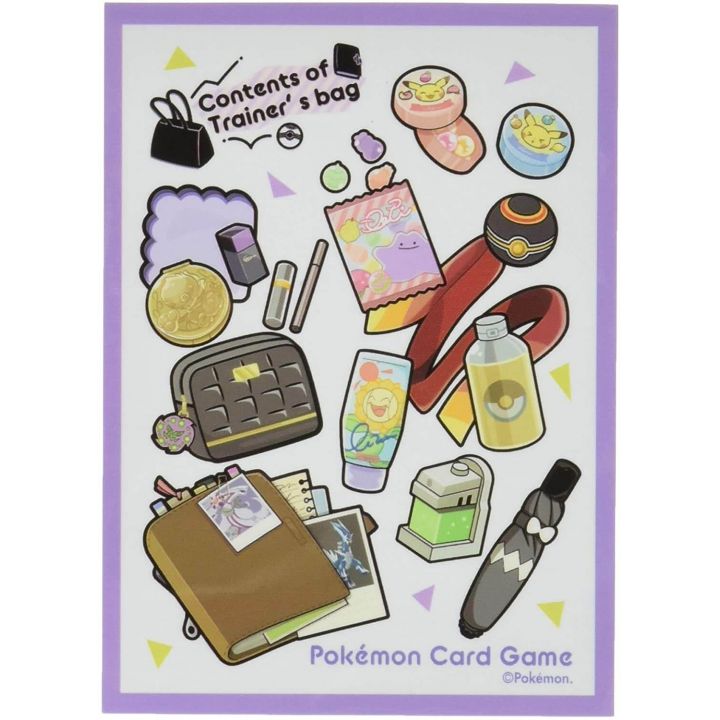 Pokémon Center Original Pokémon Card Game Deck Shield -  Contents of Trainer’s bag PL