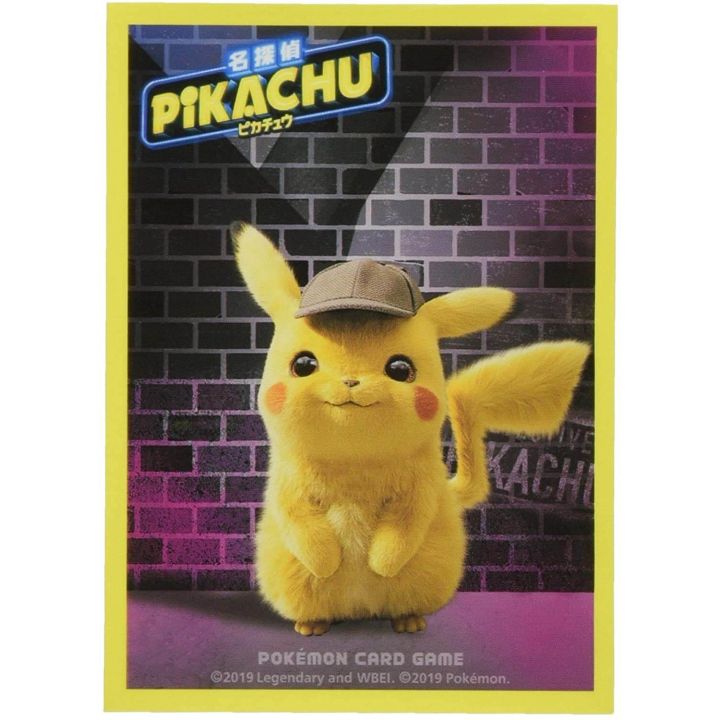 Pokémon Center Original Pokémon Card Game Deck Shield -  Detective Pikachu