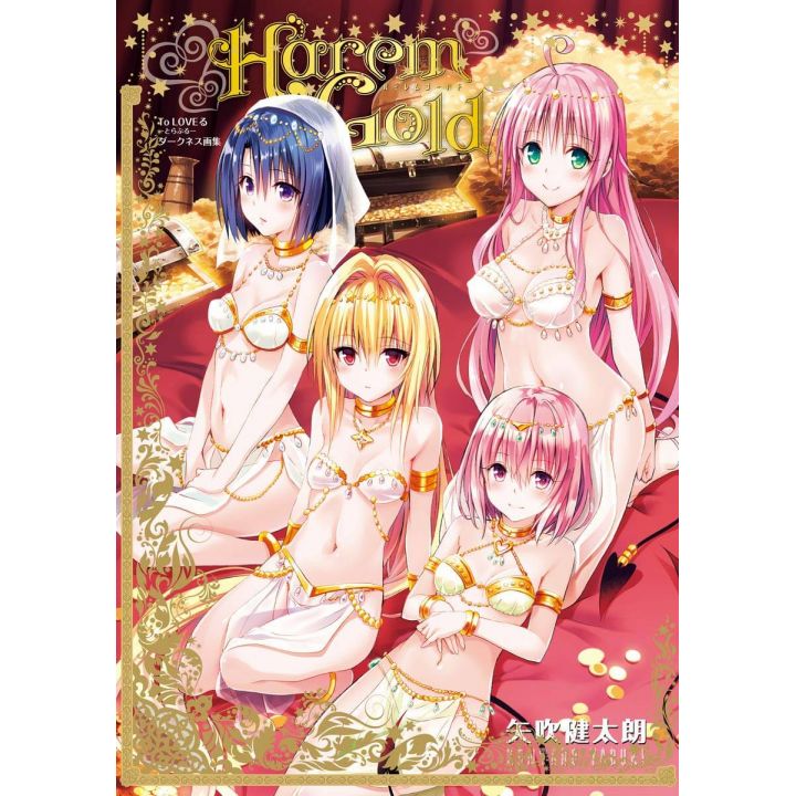 Artbook - To Love-ru Darkness Art Book Harem Gold