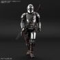 BANDAI - Star Wars: The Mandalorian - The Mandalorian (Beskar Armor) Silver Coating Ver. Model Kit Figure