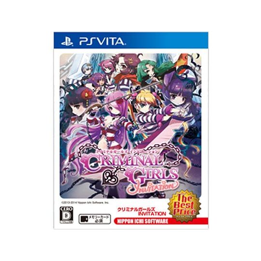 Nippon Ichi Software Criminal Girls INVITATION The Best Price [PS Vita software ]