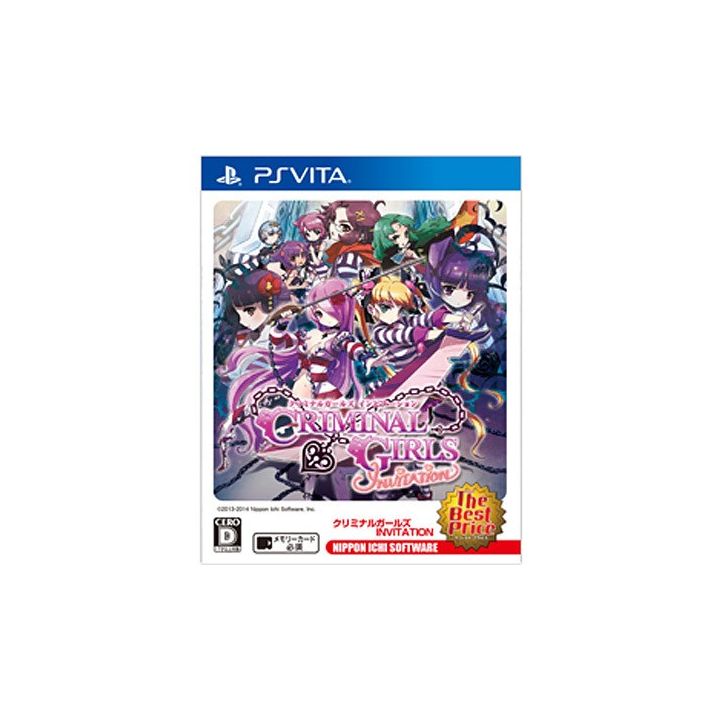 Nippon Ichi Software Criminal Girls INVITATION The Best Price [PS Vita software ]