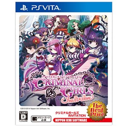 Nippon Ichi Software Criminal Girls INVITATION The Best Price [PS Vita software ]