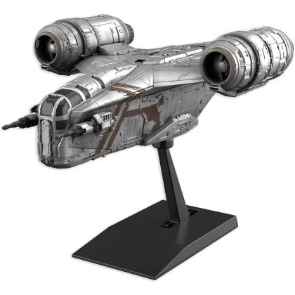 BANDAI - Star Wars: The Mandalorian - Vehicle Model Kit Razor Crest Silver Coating Ver.