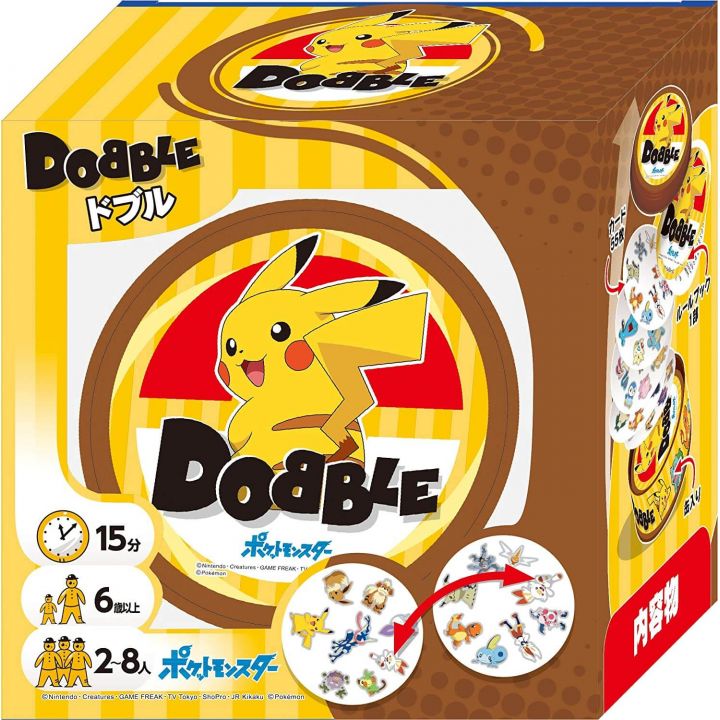 ENSKY - DOBBLE - Jeu de société Pokemon