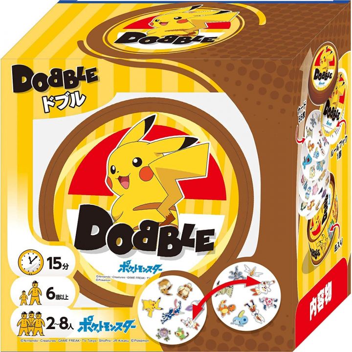 ENSKY - DOBBLE Pokemon Board Game