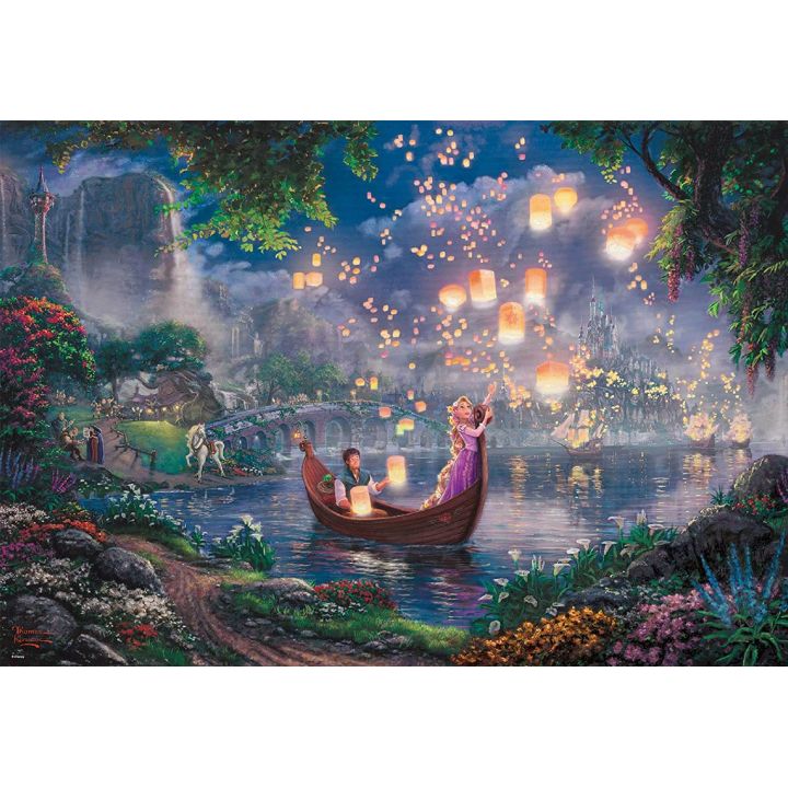 TENYO - DISNEY Raiponce Jigsaw Puzzle 1000 pièces D-1000-488