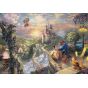 TENYO - DISNEY La Belle et la Bête Falling in Love - Jigsaw Puzzle 1000 pièces D-1000-487