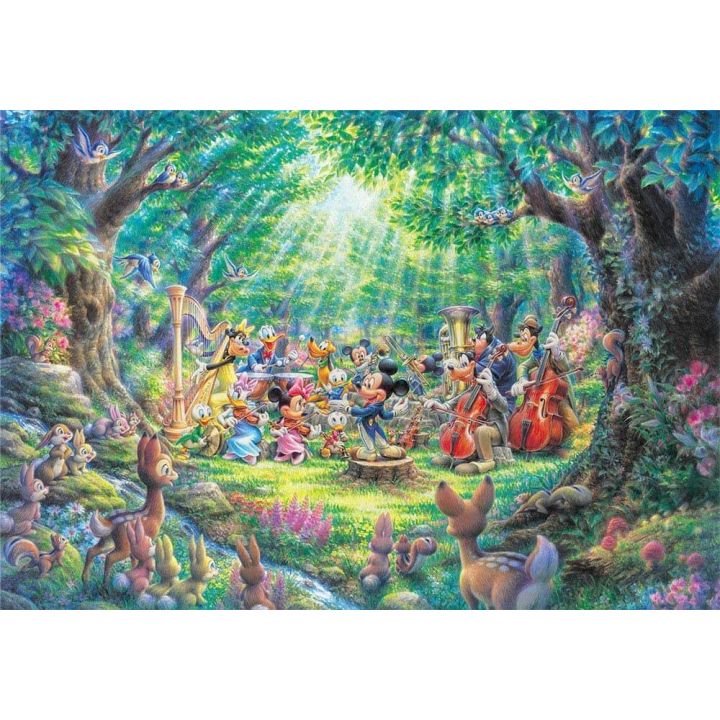 TENYO - DISNEY Orchestre Philarmonique de la Forêt - Jigsaw Puzzle 1000 pièces D-1000-045